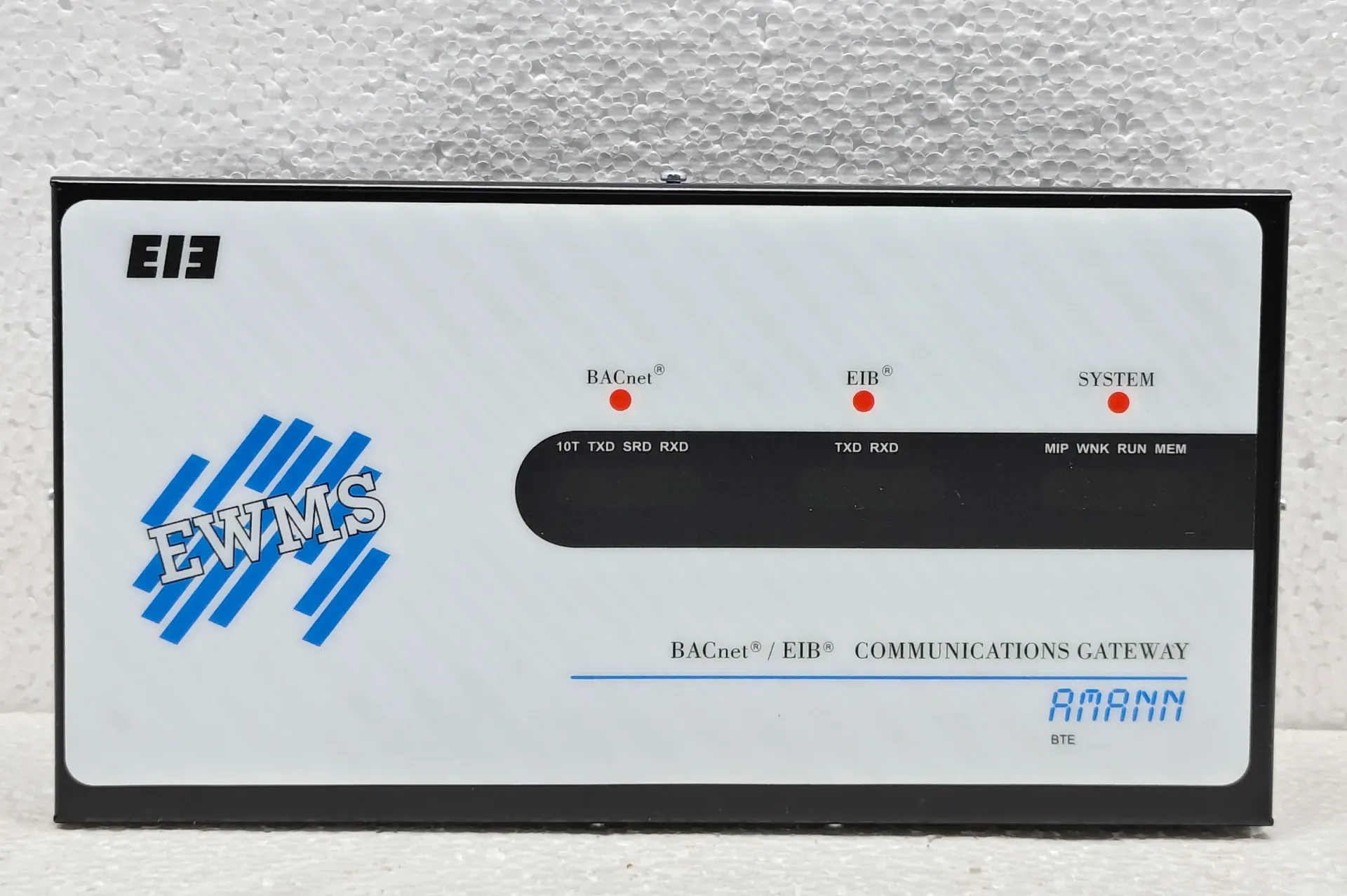 AMANN EWMS BACNET/EIB COMMUNICATIONS GATEWAY TYPE: BTE