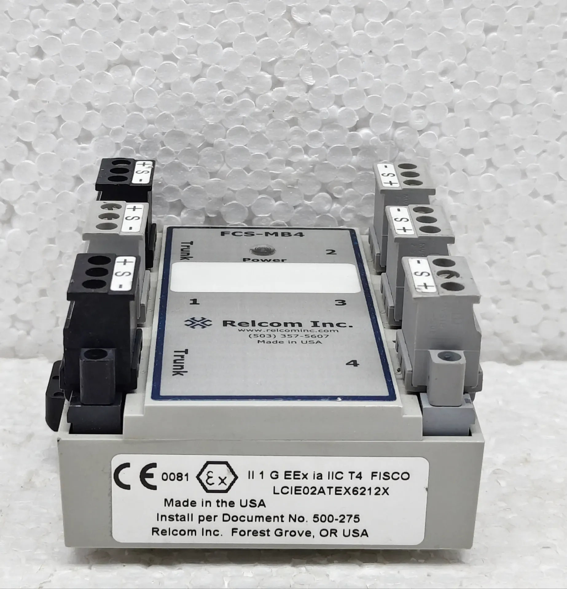 RELCOM FIELDBUS MEGABLOCK FCS-MB4