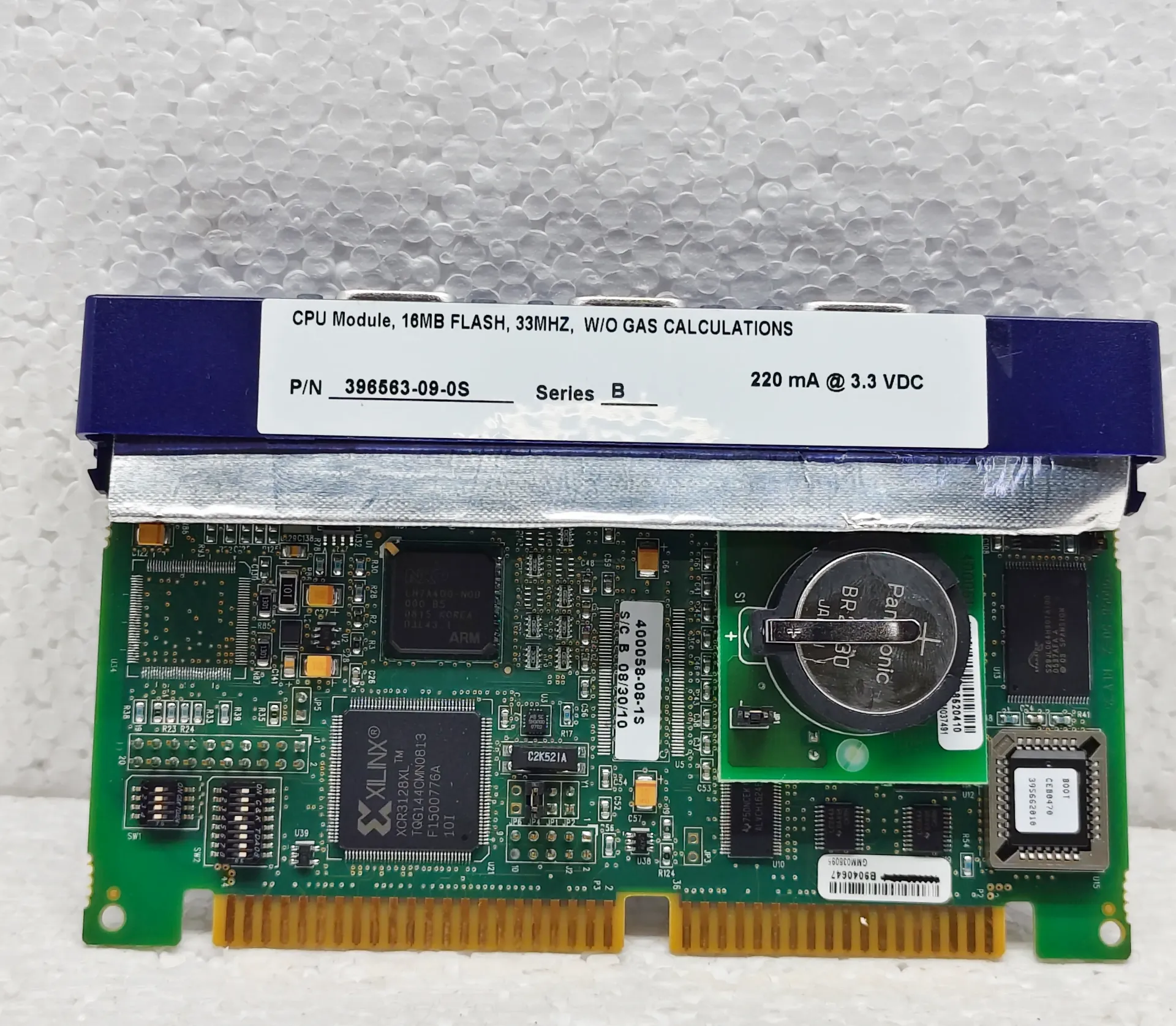BRISTOL BABCOCK CONTROLWAVE MICRO CPU MODULE PN: 396563-09-0S
