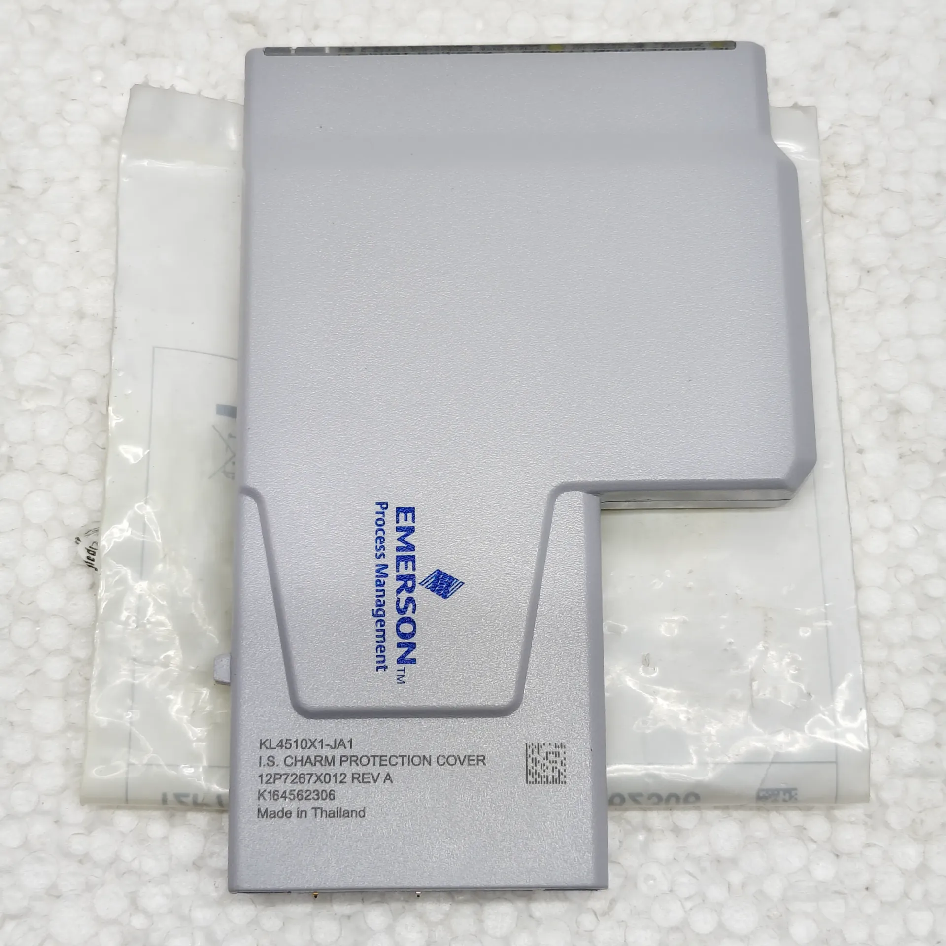 EMERSON CHARM PROTECTION COVER KL4510X1-JA1 PN: 12P7267X012 REV: A