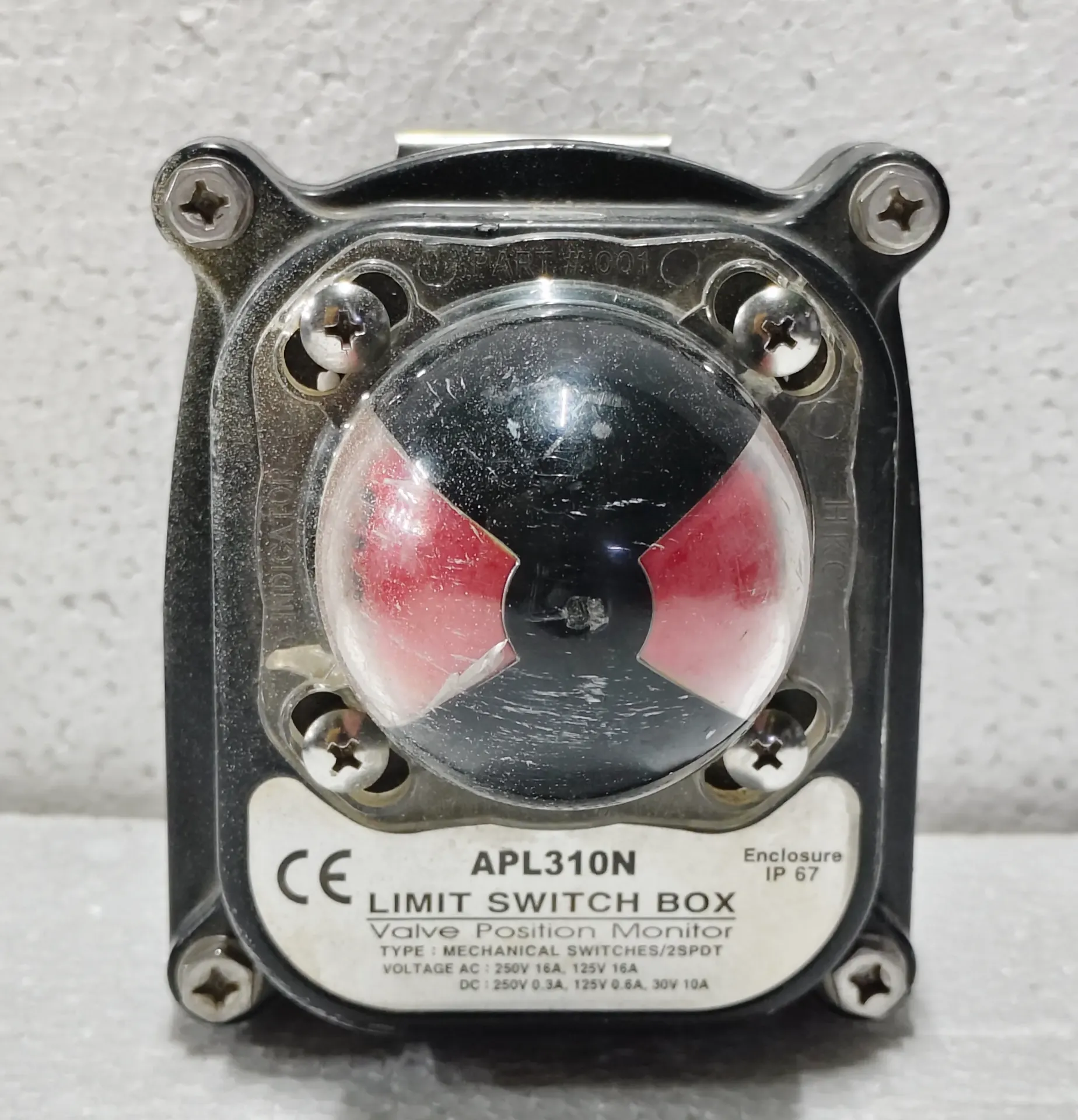 HKC APL310N LIMIT SWITCH BOX VALVE POSITION MONITOR