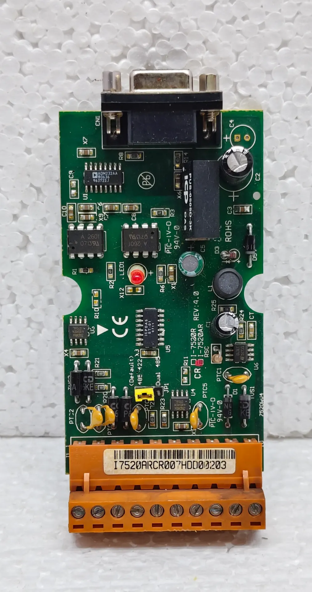 ICP DAS I-7520R RS-232 TO RS-485 CONVERTER PCB CARD