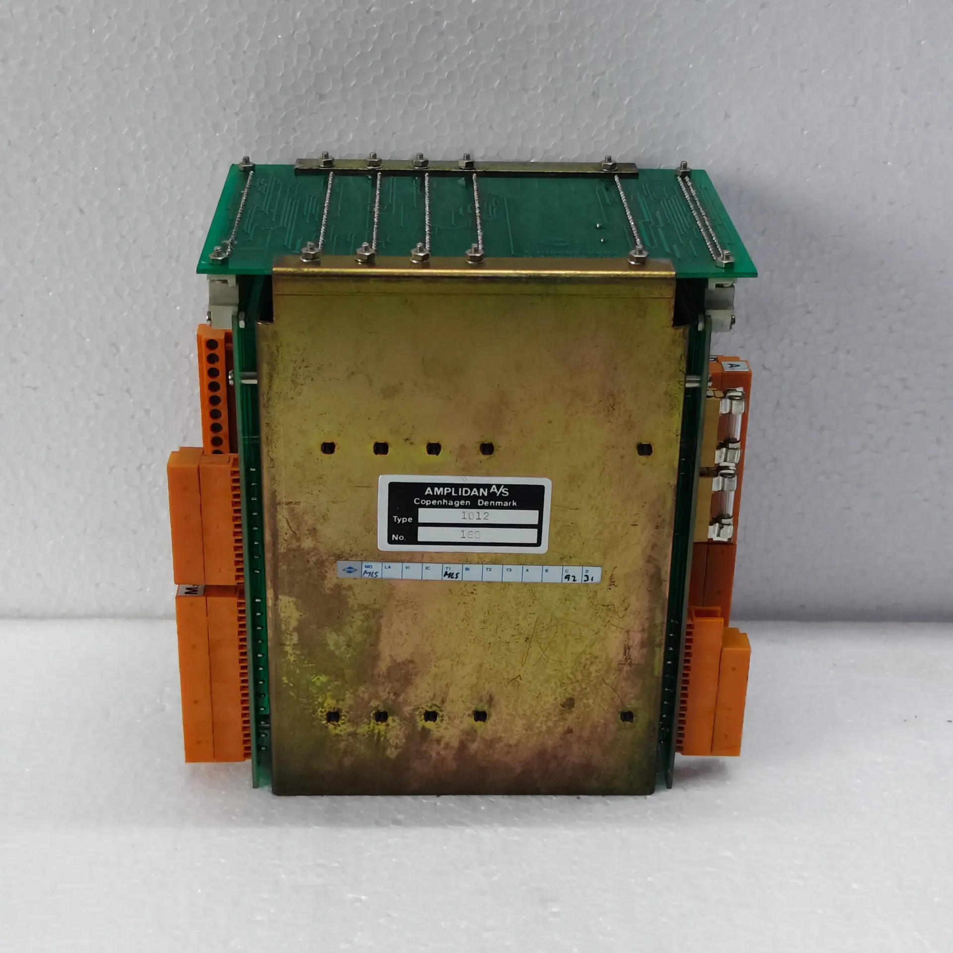 AMPLIDAN ELECTRONIC MODULE TYPE: 1012