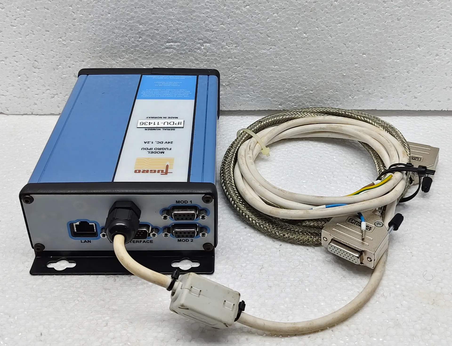FUGRO 9200-IPDU GNSS CONTROLLER SENSOR SATELLITE NAVIGATION SYSTEM