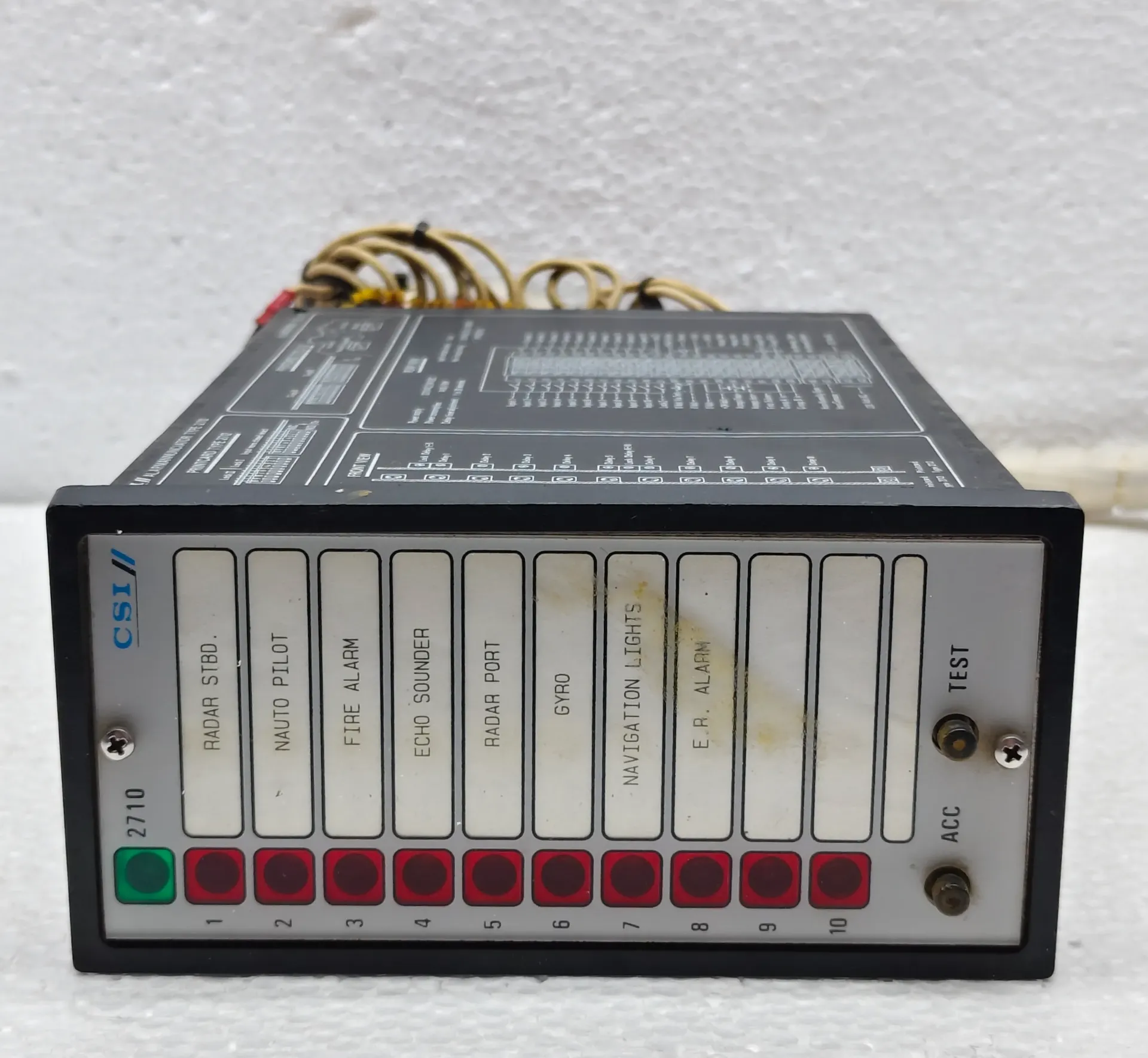 CSI ALARM ANNUNCIATOR TYPE: 2710