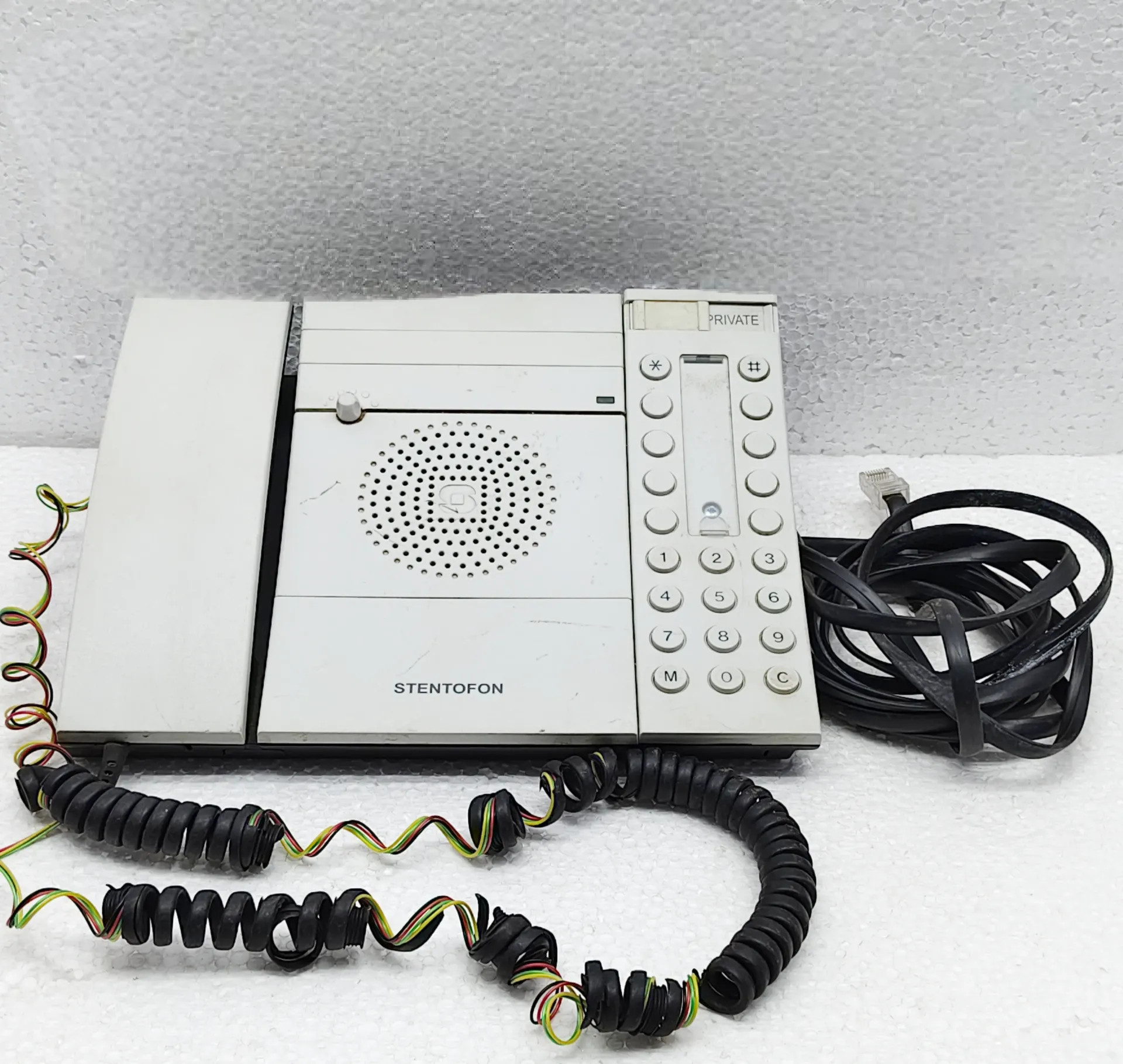 STENTOFON ZENITEL VMP 619 DESK/WALL MASTER STATION