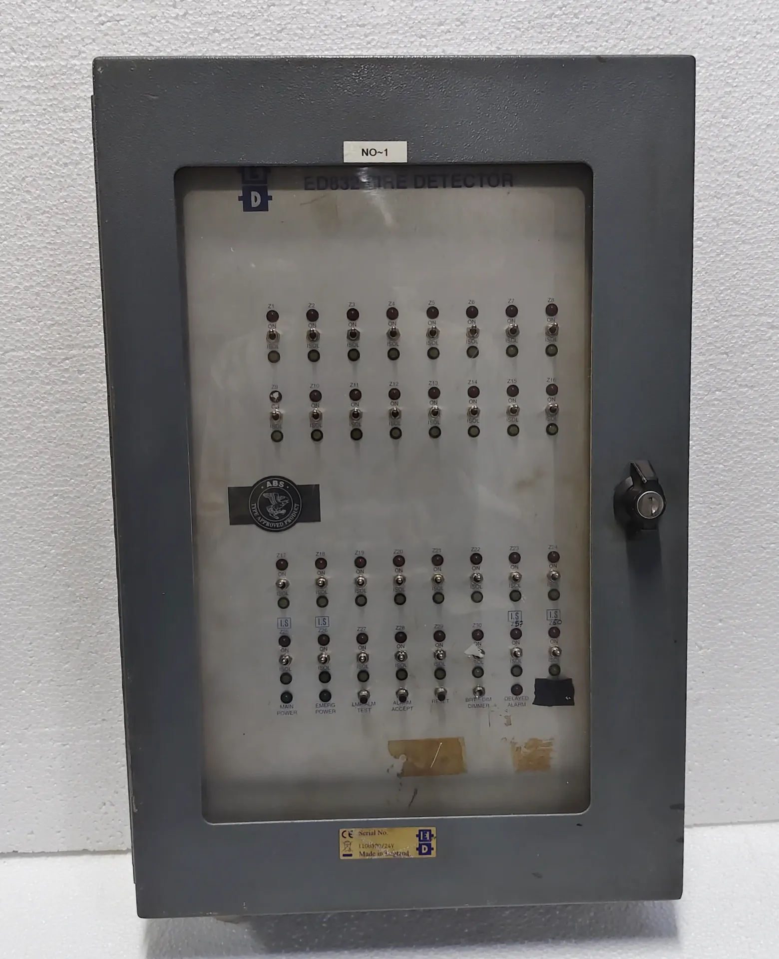 ELECTRONIC DEVICES ED832 FIRE DETECTOR