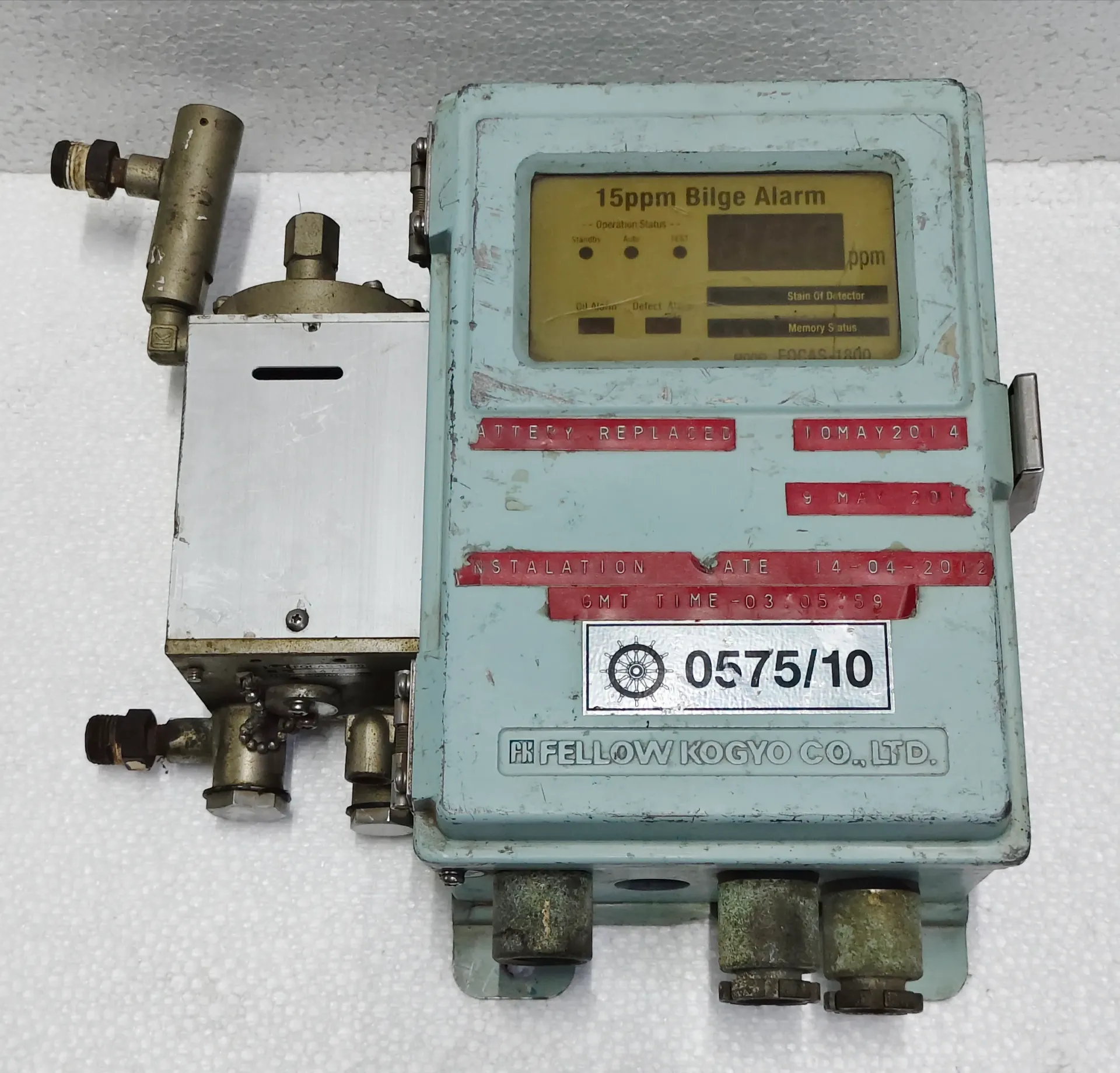 FELLOW KOGYO 15PPM BILGE ALARM MODEL: FOCAS-1800