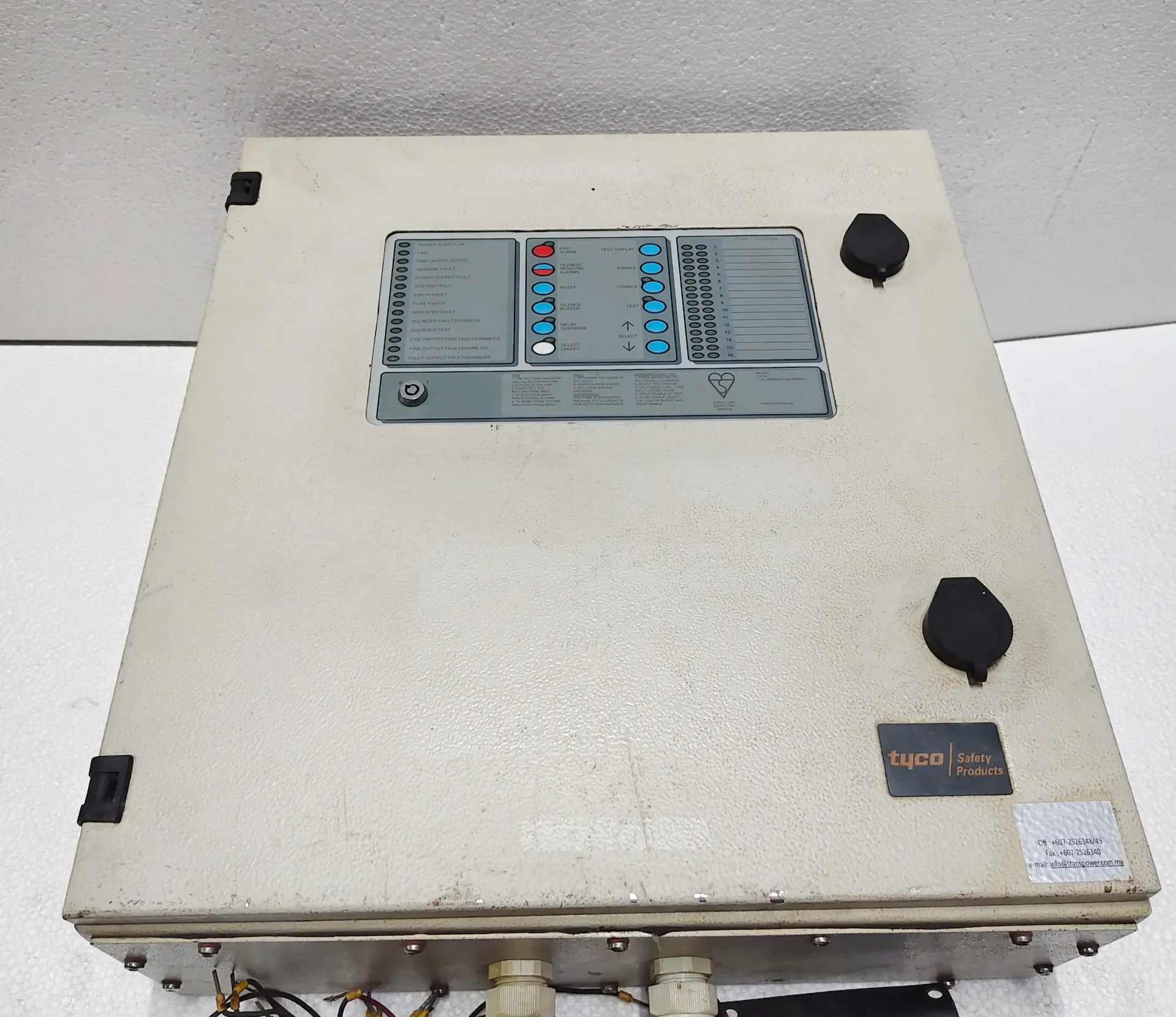 TYCO T1216 FIRE ALARM PANEL
