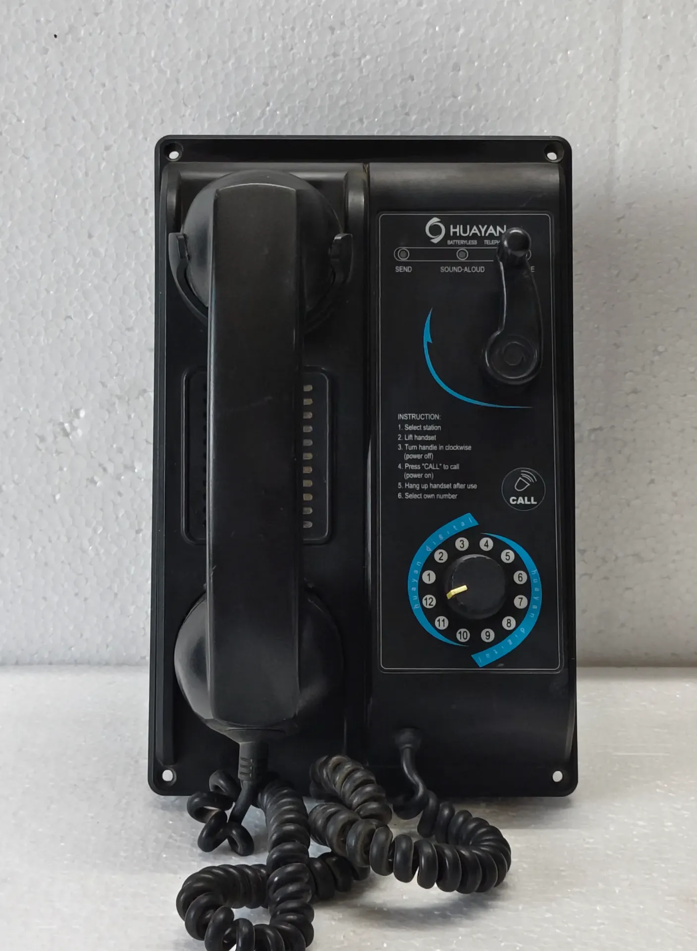 HUAYAN - MARINE BATTERYLESS TELEPHONE TYPE: 12HSQ-1