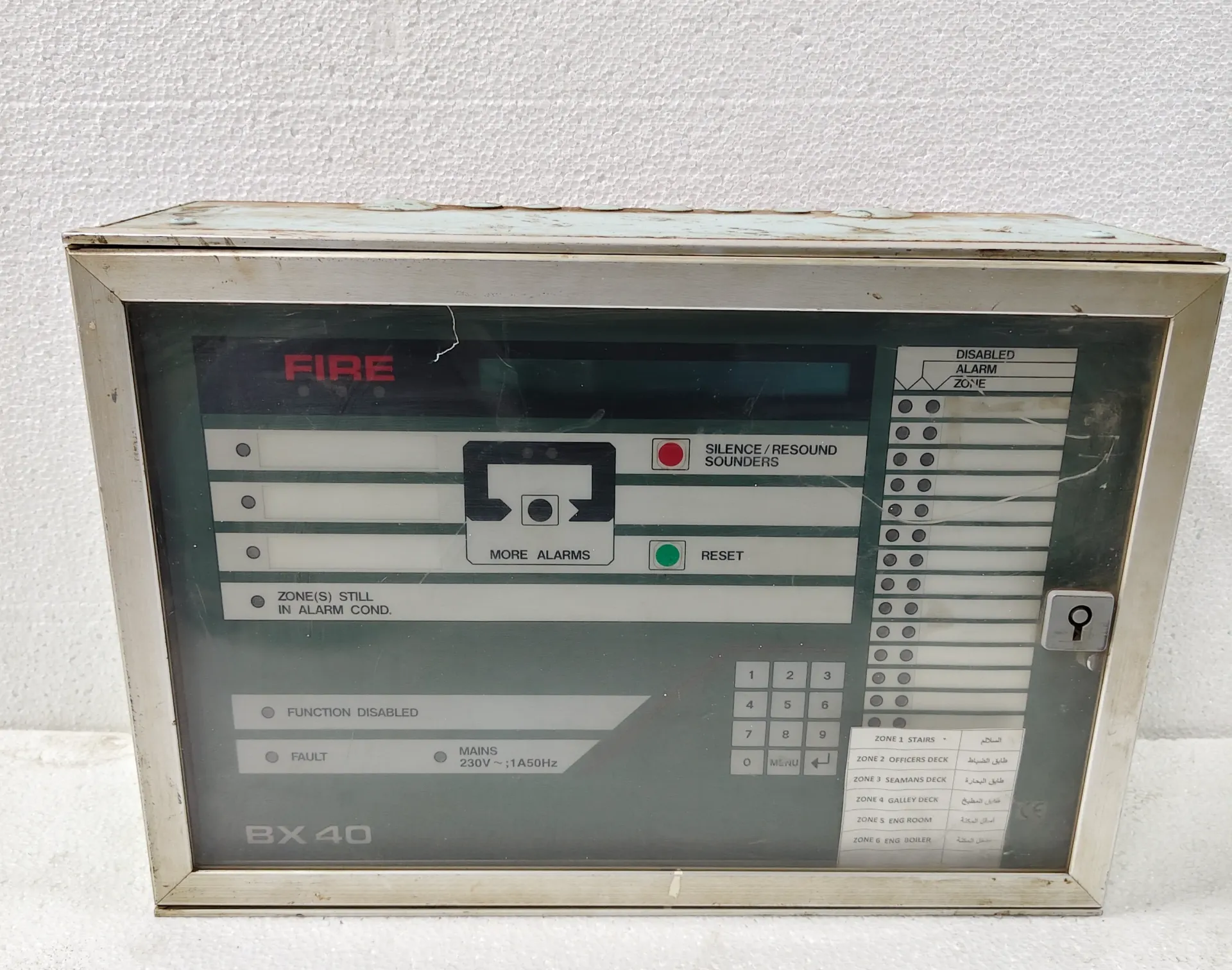 AUTRONICA BX40 FIRE ALARM CONTROL PANEL