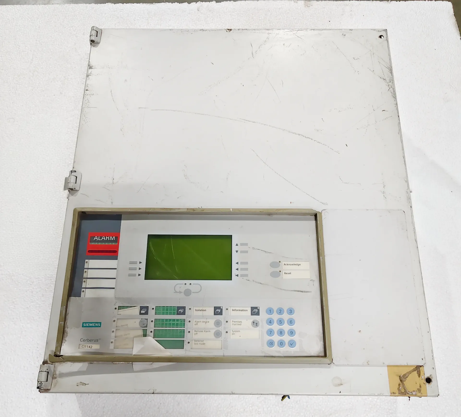 SIEMENS CERBERUS FIRE ALARM CONTROL PANEL TYPE: B3Q660