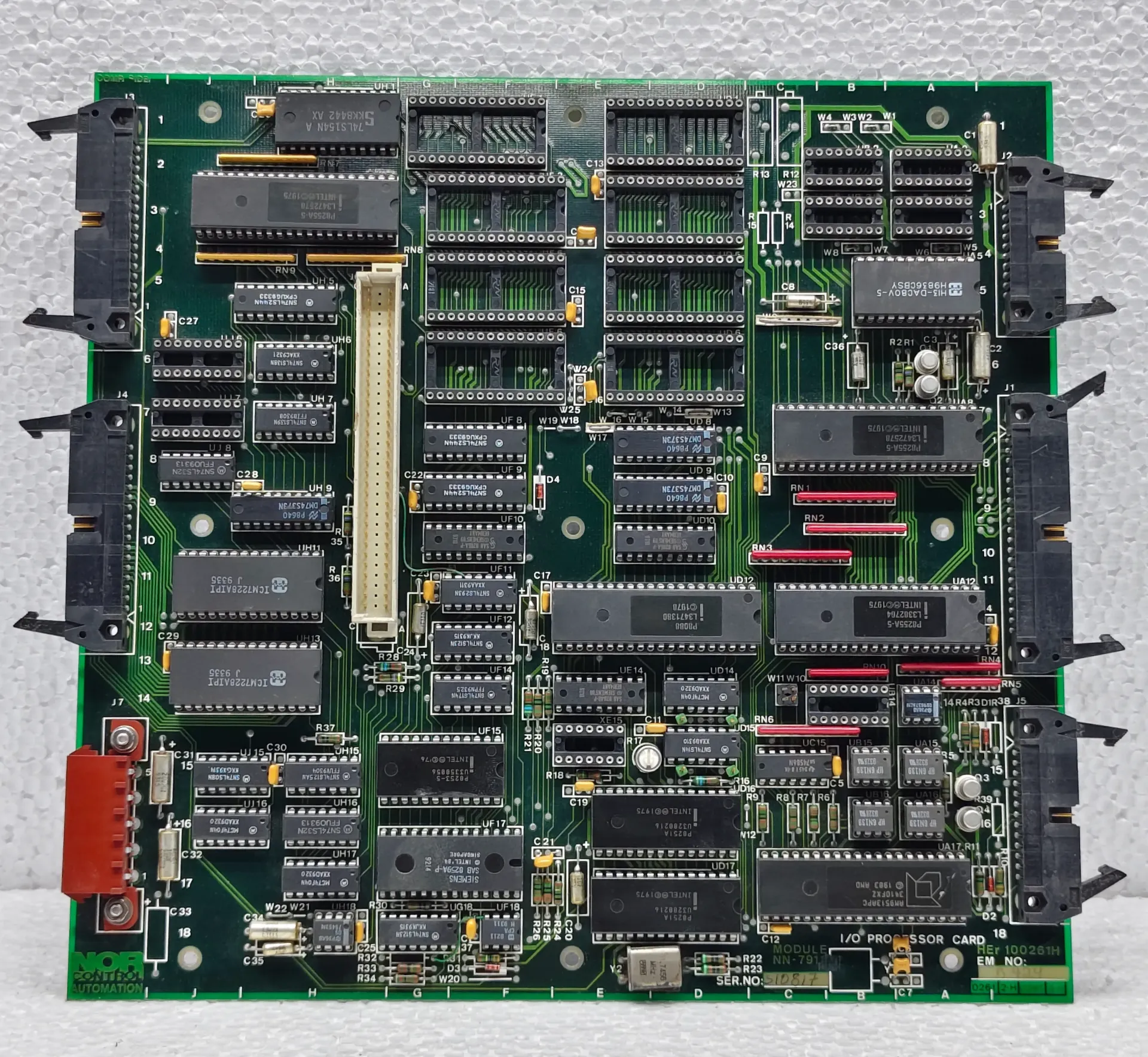 NOR CONTROL NN-791 MODULE I/O PROCESSOR CARD HER 100261H