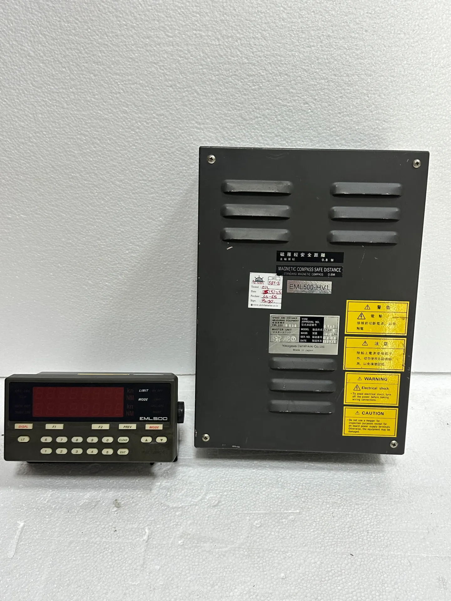 YOKOGAVA DENSHIKIKI EML500-HV1 SPEEDLOG