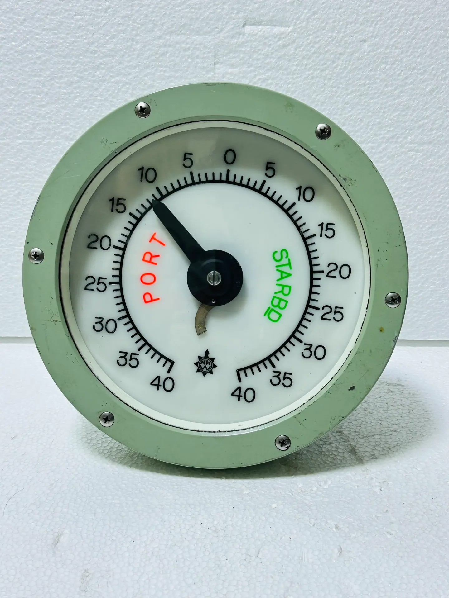 OSAKA NUNOTANI SEIKI ELECTRIC RUDDER ANGLE INDICATOR FL-200 RECEIVER