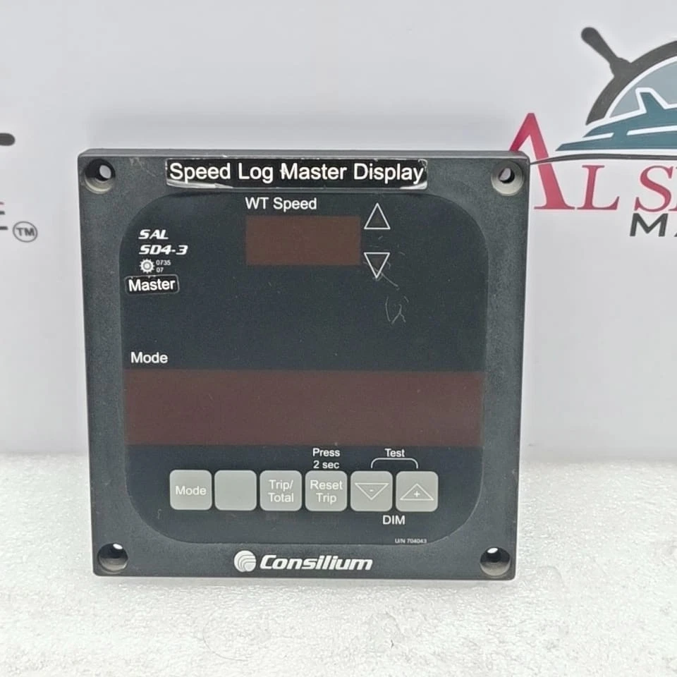 CONSILIUM SAL SD 4-3 SPEEDLOG MASTER DISPLAY