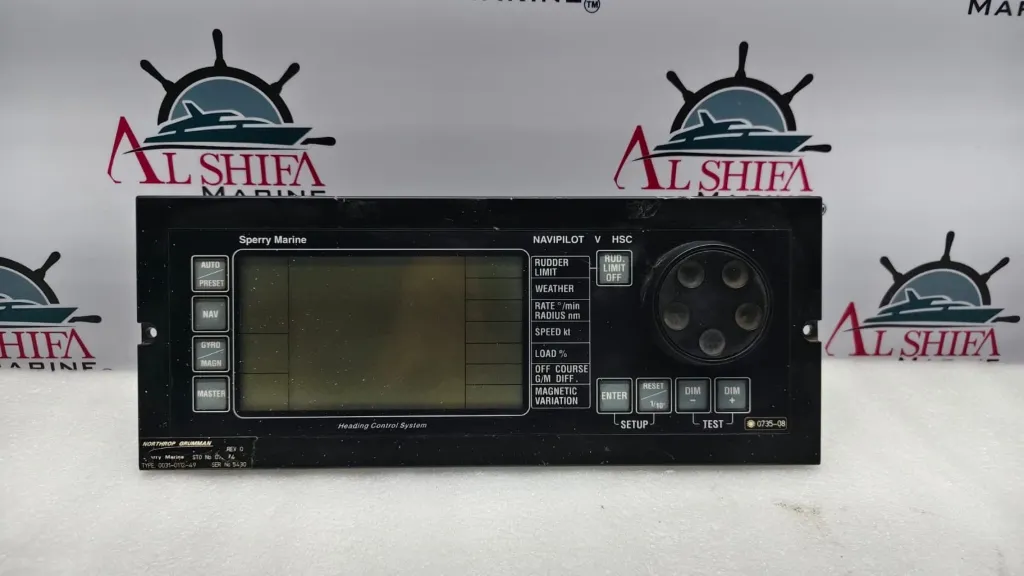 SPERRY MARINE NAVIPILOT V HSC DISPLAY