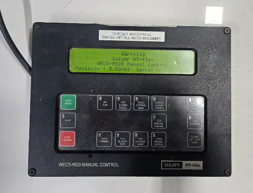 WARTSILA WECS 9520 MANUAL CONTROL UNIT $1250