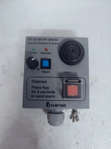 BRAND NEW SAMYUNG SD-250 MF/HF GMDSS Remote Distress and Alarm Unit $300