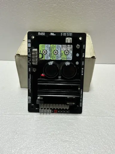 VOLTAGE REGULATOR FOR ELECTRICAL AVR R450 Please note this is New equipment with a 3-month warranty. 
