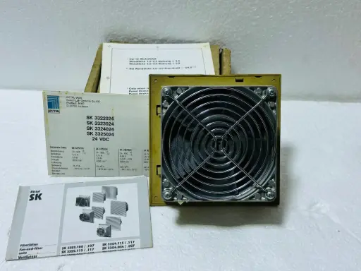 RITTAL SK3322 024 FAN Please note this is New equipment with a 3-month warranty. 