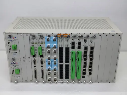ALSTOM E-TERRAGRIDCOM DXC RACK – MODEL DXC-CHA-G $4895