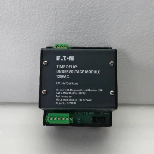 EATON MTDUVR120V TIME DELAY UNDERVOLTAGE MODULE. P/N: 70C1316G01 $245