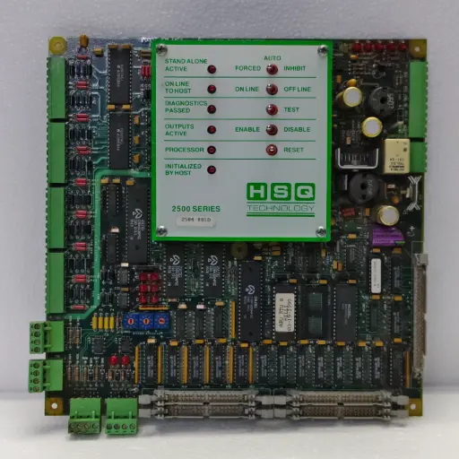 HSQ TECNOLOGY 2500 SERIES P/N: 2501 PCB CARD $245