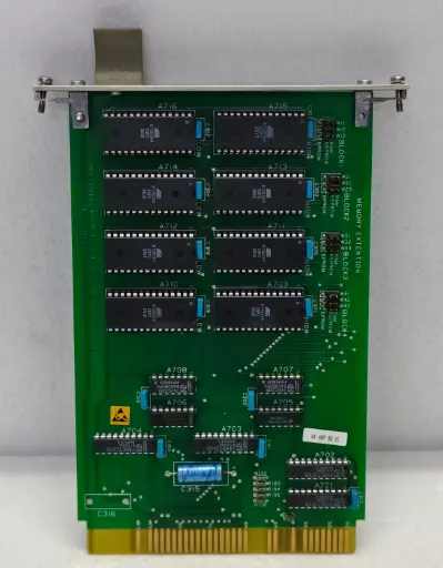 BROWN BOVERI MODURES TYP:YS92 HESG 435463P2 AEND MEMORY $795