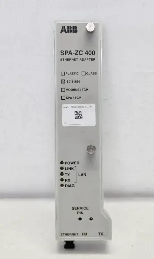 ABB SPA-ZC 400 ETHERNET ADAPTER REV.C2.1 $995