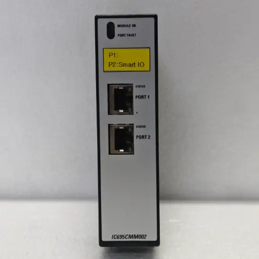 GE FANUC IC695CMM002-AD SERIAL COMMUNICATIONS MODULE $295