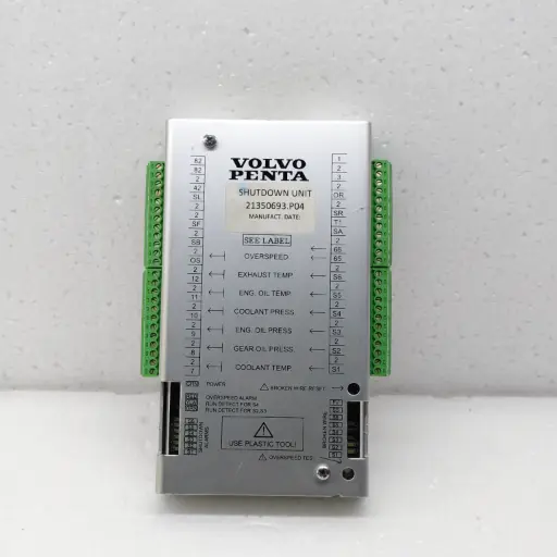 VOLVO PENTA SHUTDOWN UNIT P/N: 21350693.P04 $475