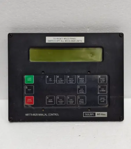 WARTSILA WECS 9520 MANUAL CONTROL UNIT REV: A $2595