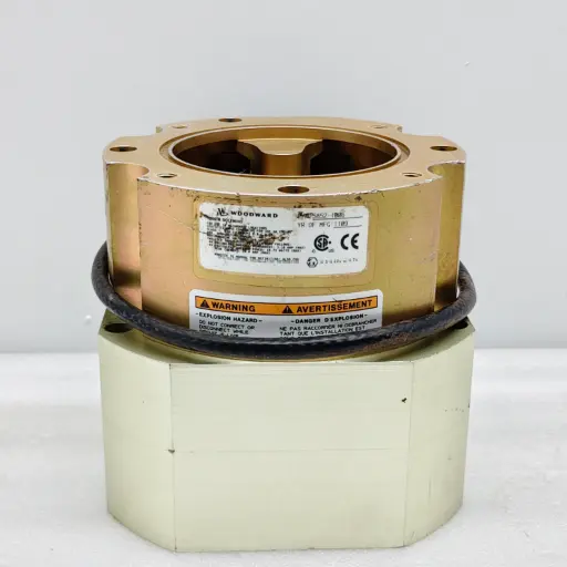 WOODWARD 1200 N SOLENOID OPERATED GAS ADMISSION VALVE P/N: 8402-255-AL REV: C $2795