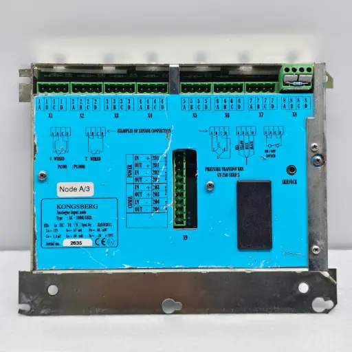 KONGSBERG AL-100B/I8EX ANALOGUE INPUT NODE MODULE $895