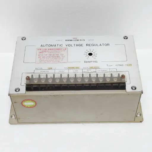 NISHISHIBA AUTOMATIC VOLTAGE REGULATOR TYPE: VZRAB-1S(P) $295