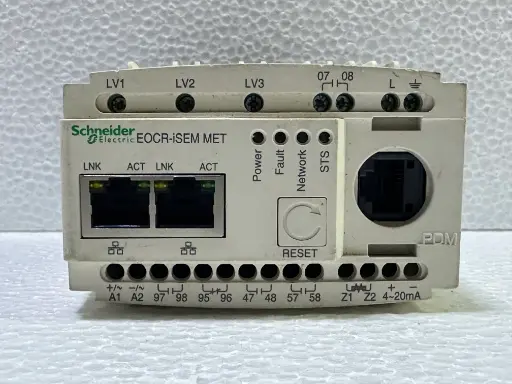 SCHNEIDER ISEMZ-WRUH MOTOR PROTECTION RELAY EOCR-ISEM 0.5-100A OVERCURRENT RELAY $495