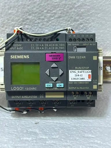 SIEMENS LOGO 24RL 6ED1 055-1MB00-0BA1 MODULE $195